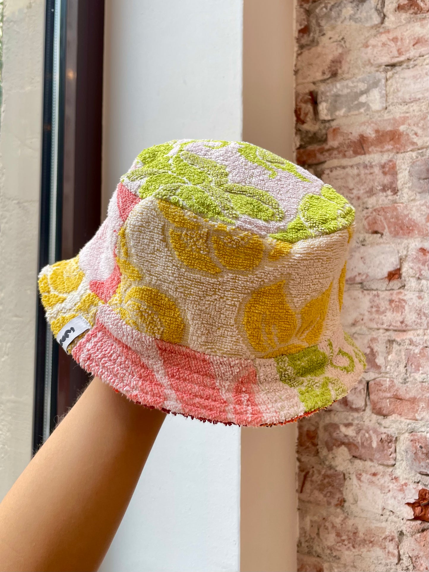 Reversible Bucket Hat pastell garden