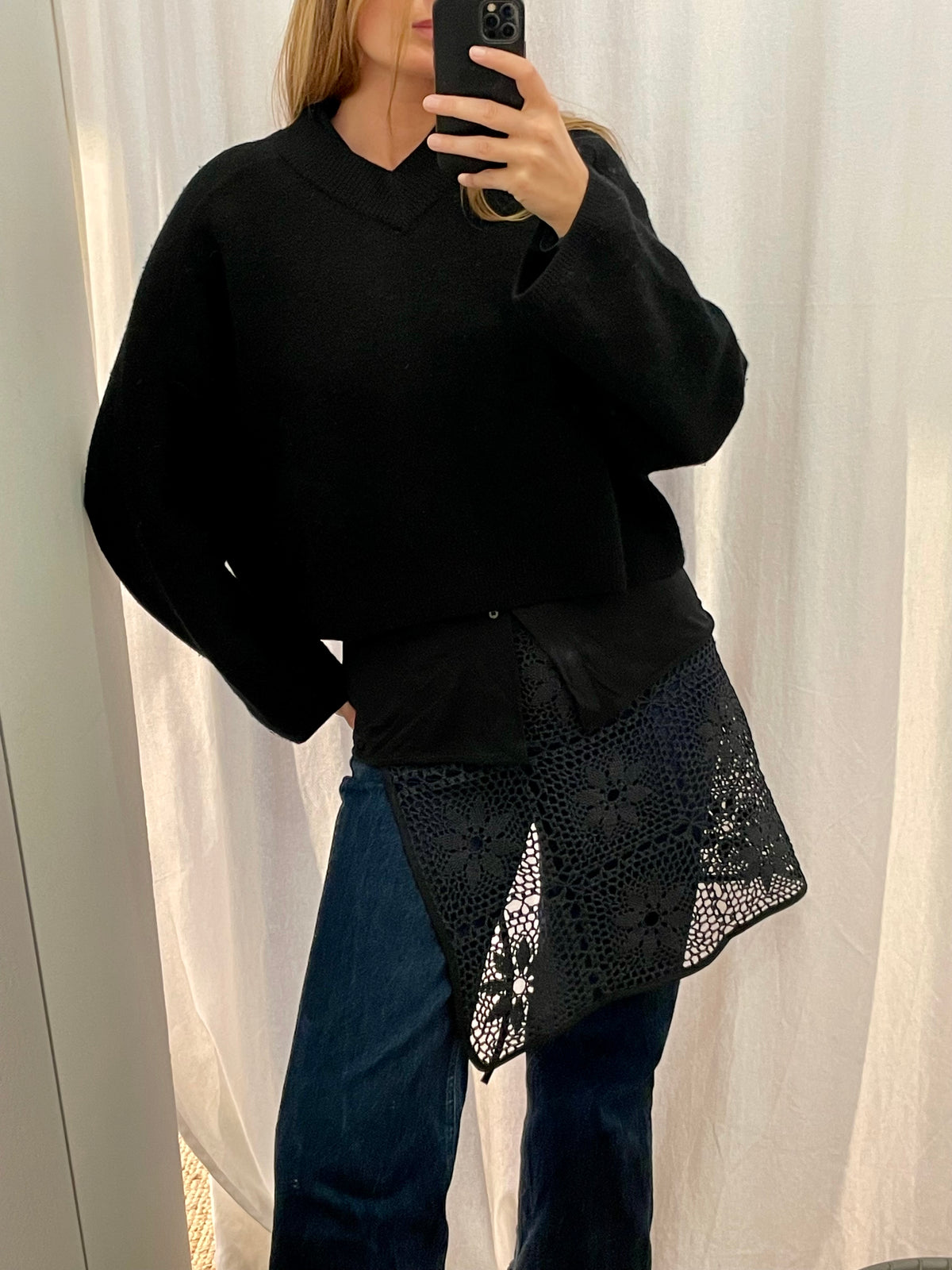 Filet Lace belt #11