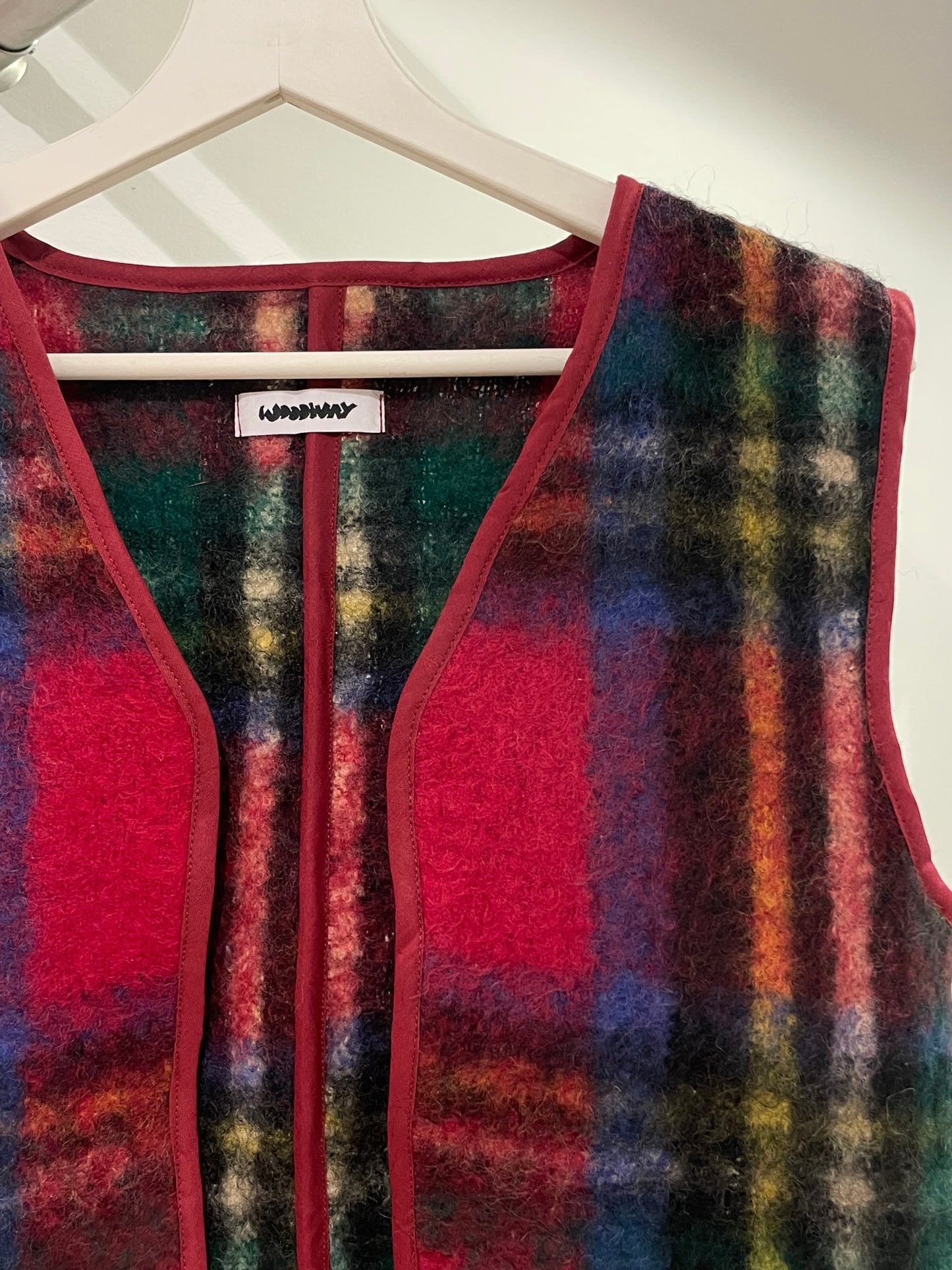 Weste Adan fresh tartan / XS/S