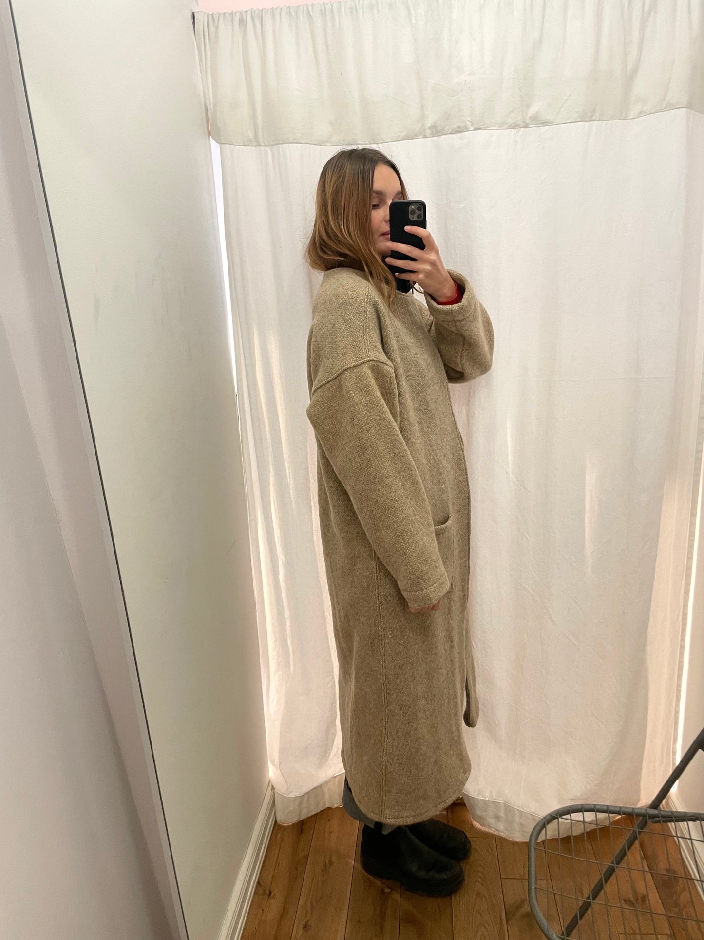 Jacke Emmi Long nature / S-XL