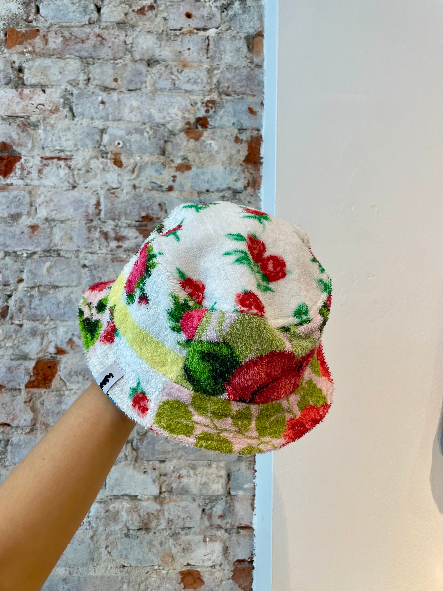 Reversible Bucket Hat rose garden