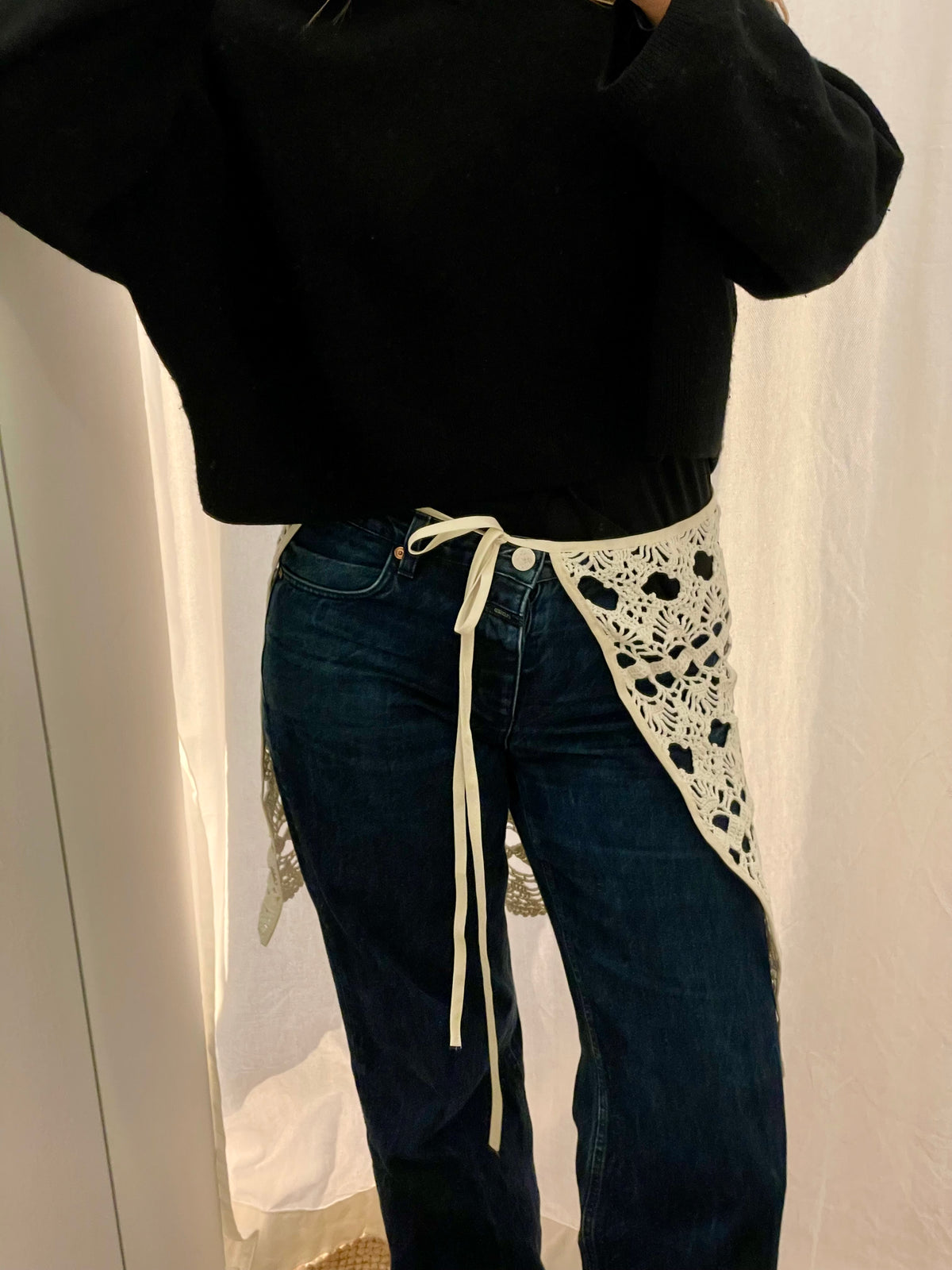Filet Lace belt #12