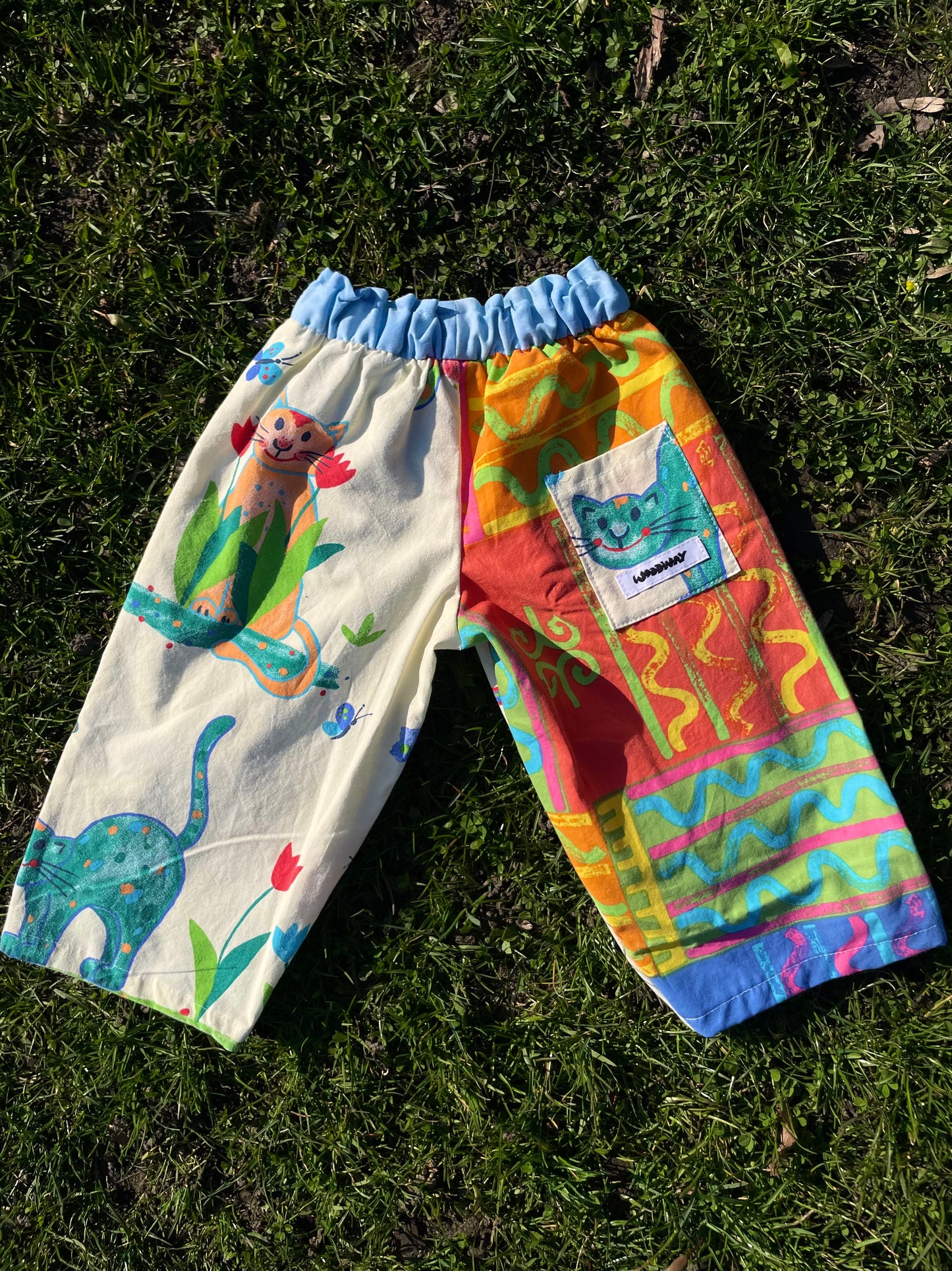Kids pants cats - 2y/92-98cm