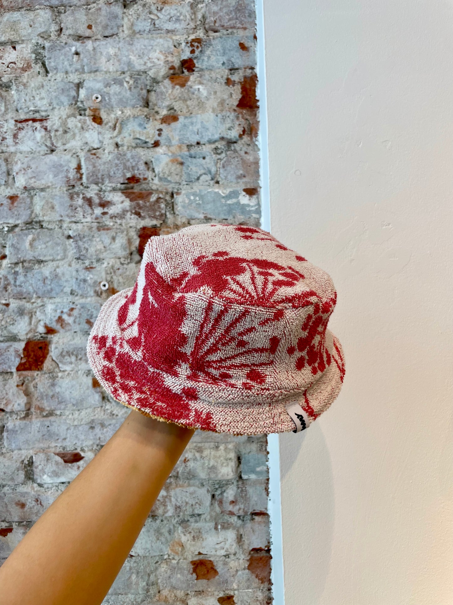 Reversible Bucket Hat tones of earth