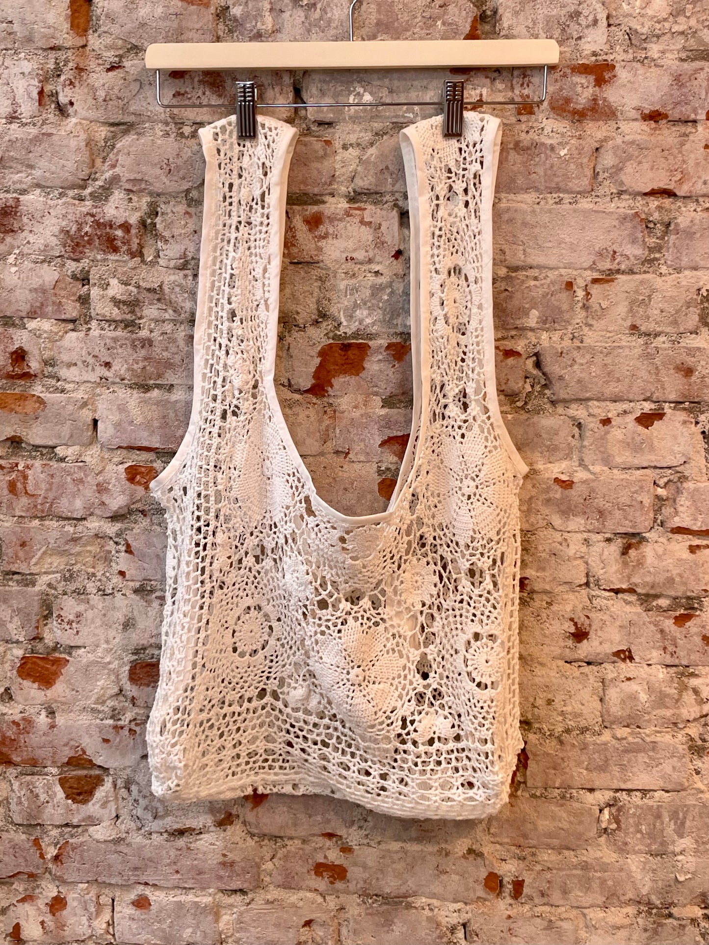 Filet Lace Bag Caroline