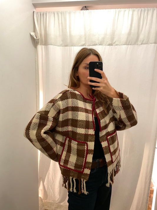 Jacke Emmi autumn tartan / S-XL