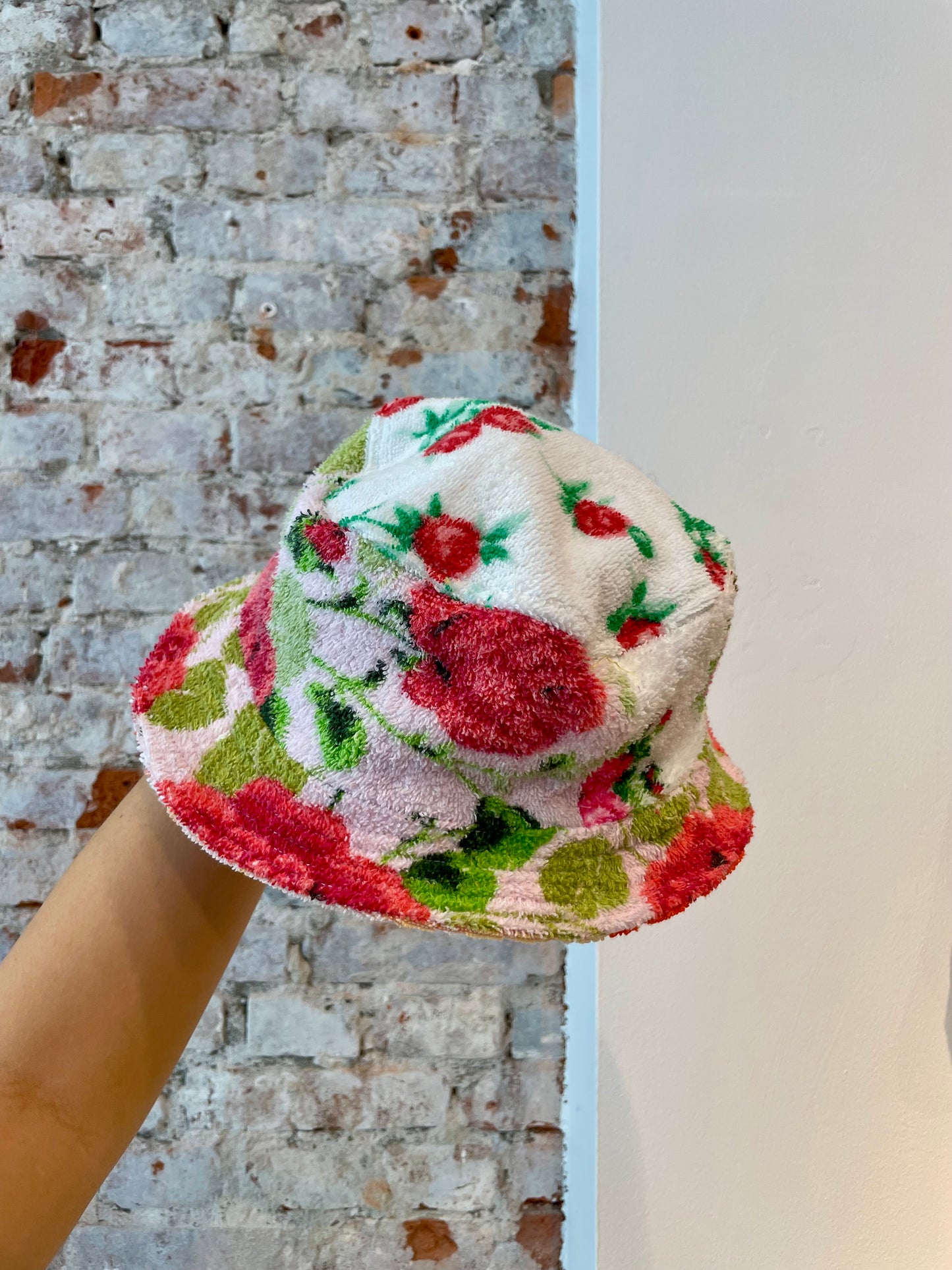 Reversible Bucket Hat rose garden