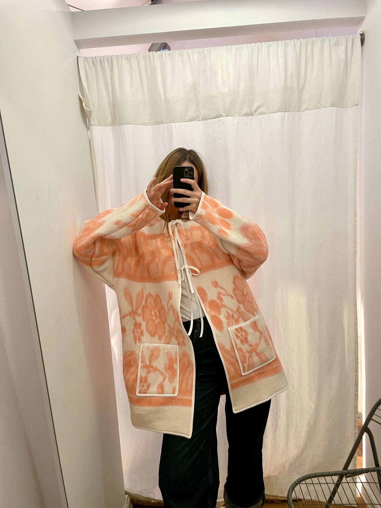 Jacke Emmi Long soft rosé / S-XL