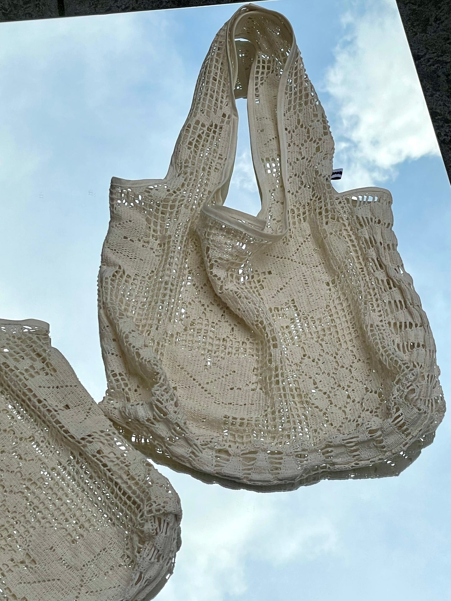 Filet Lace Bag Caroline