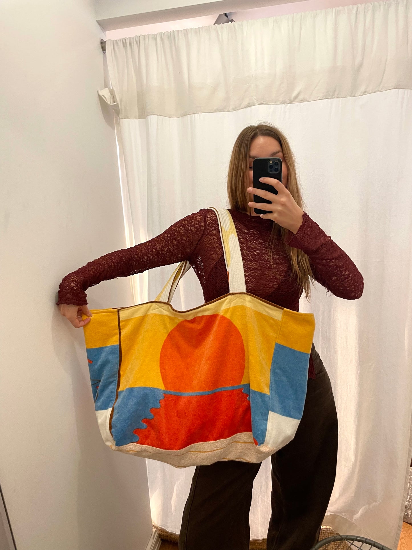 XXL Beach Bag sunset