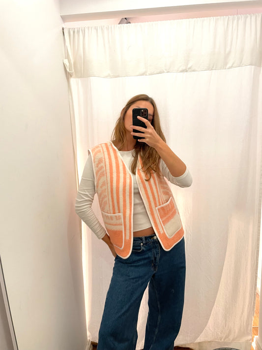 Weste Adan soft rosé vol. 1 / L