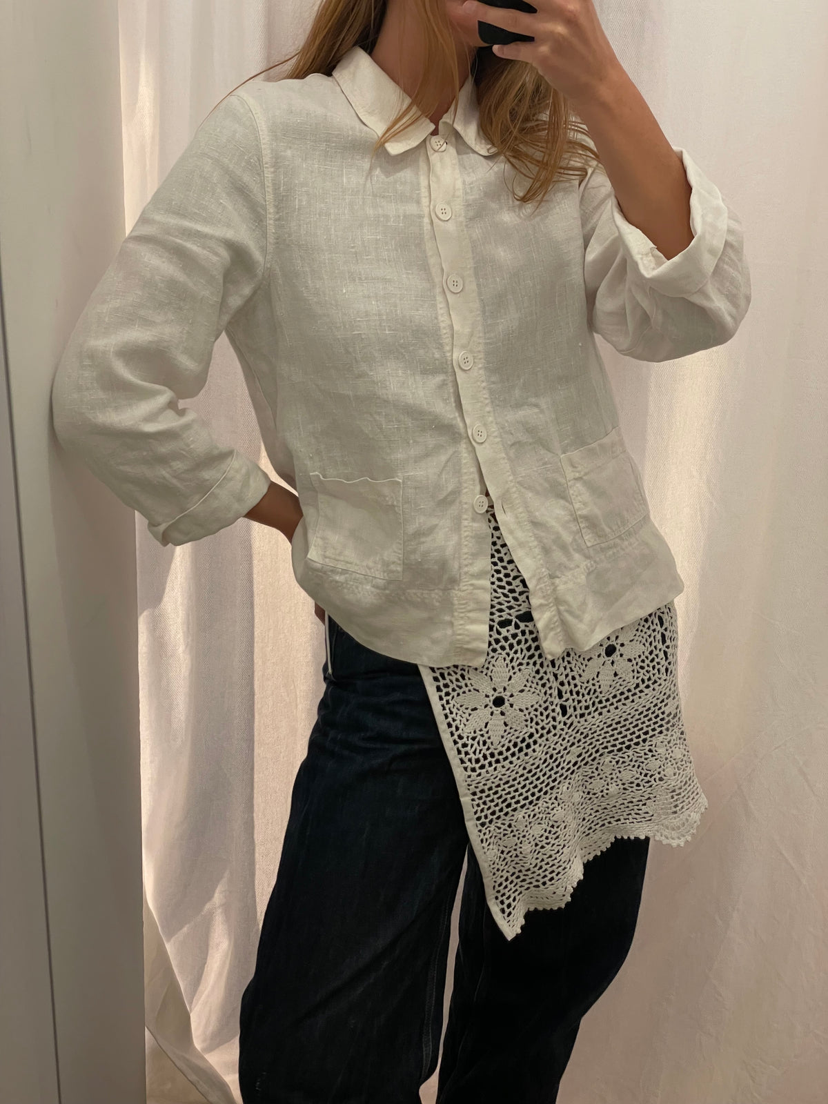 Filet Lace belt #3