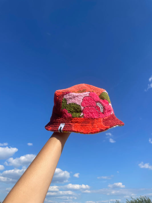 Reversible Bucket Hat pastell garden