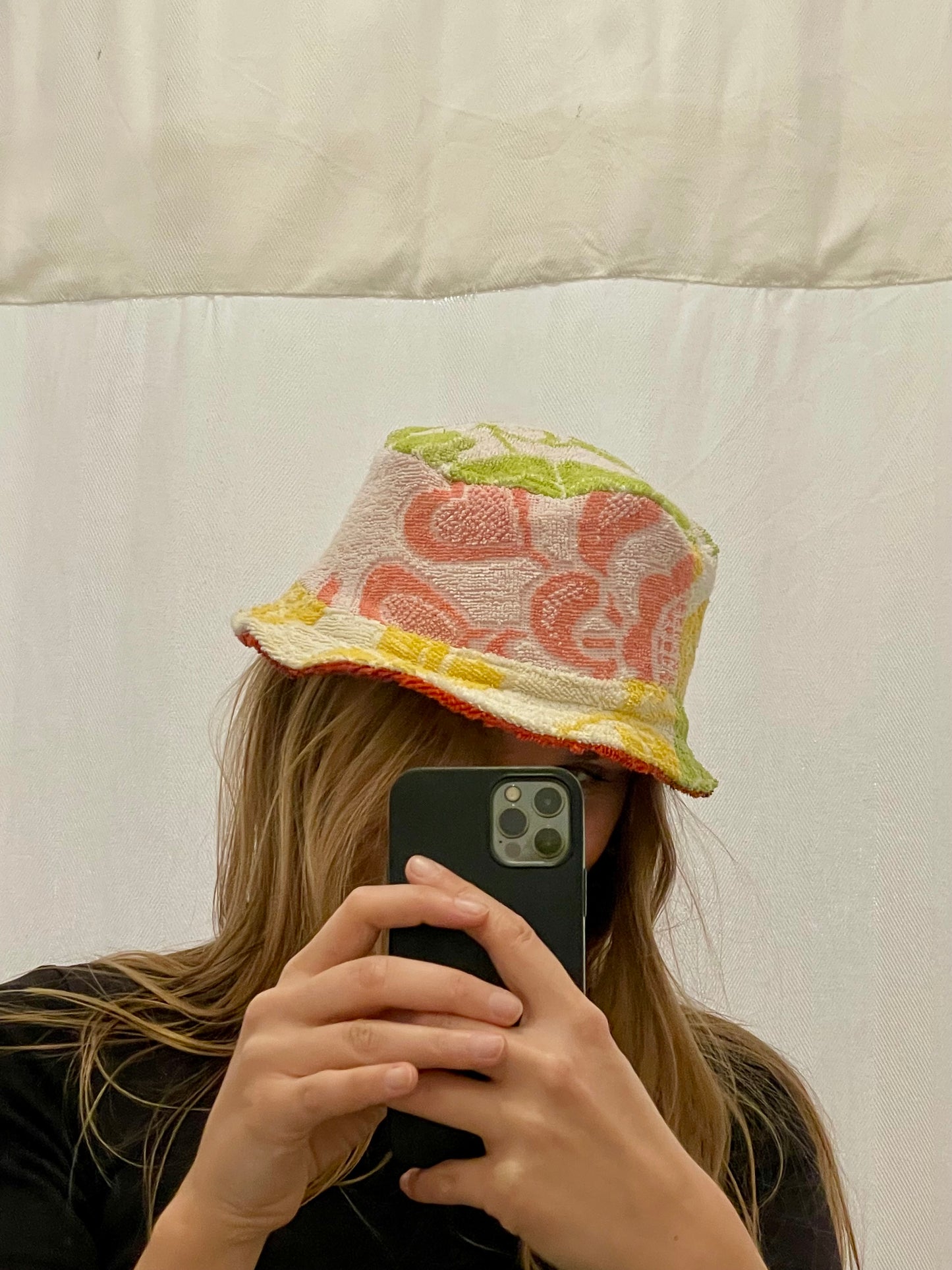 Reversible Bucket Hat pastell garden