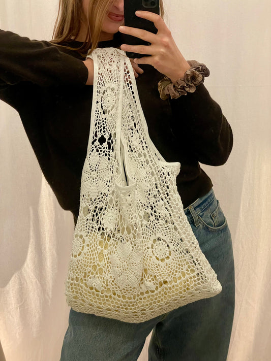 Filet Lace Bag Caroline