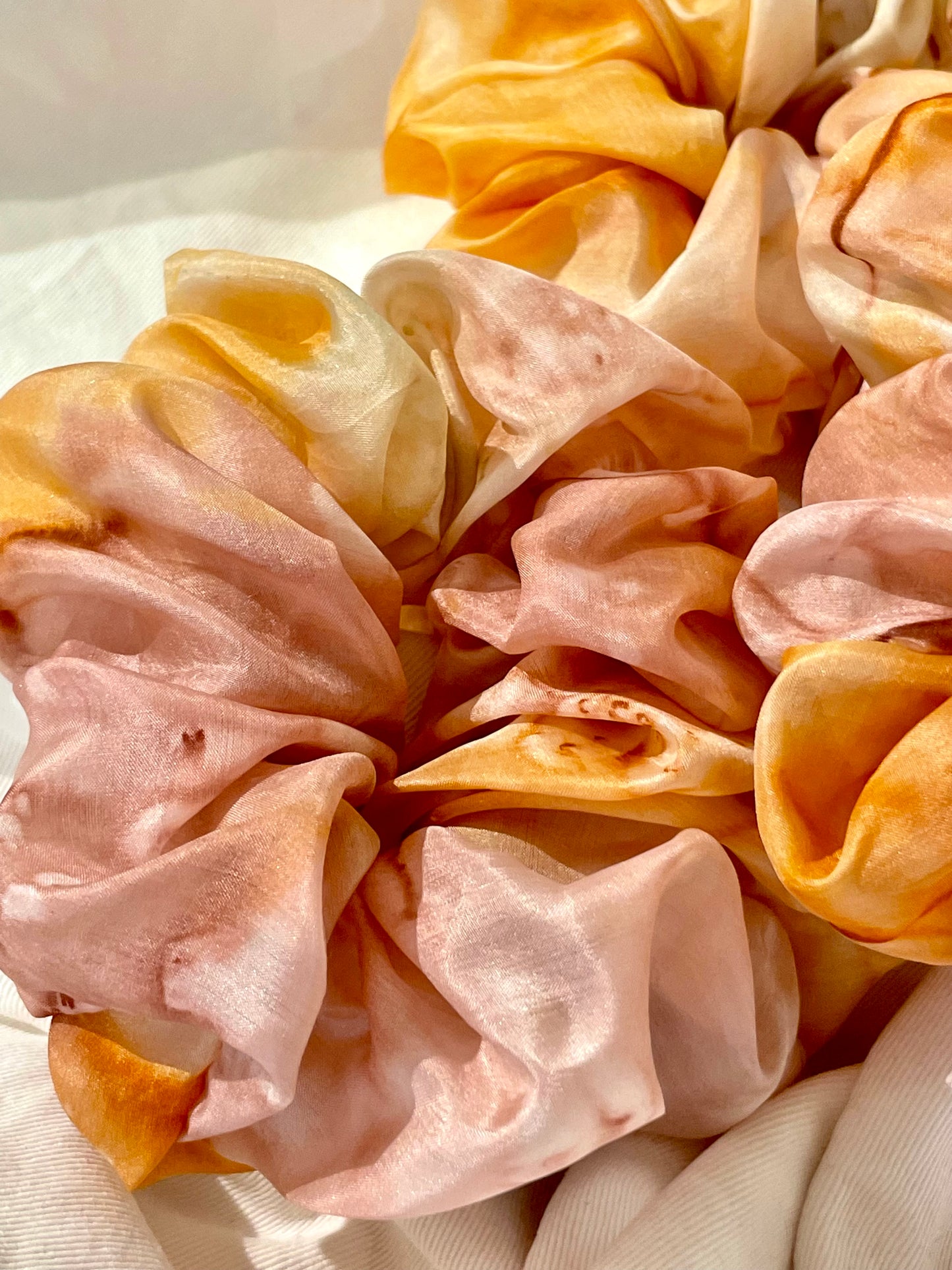 Scrunchie warm pastell