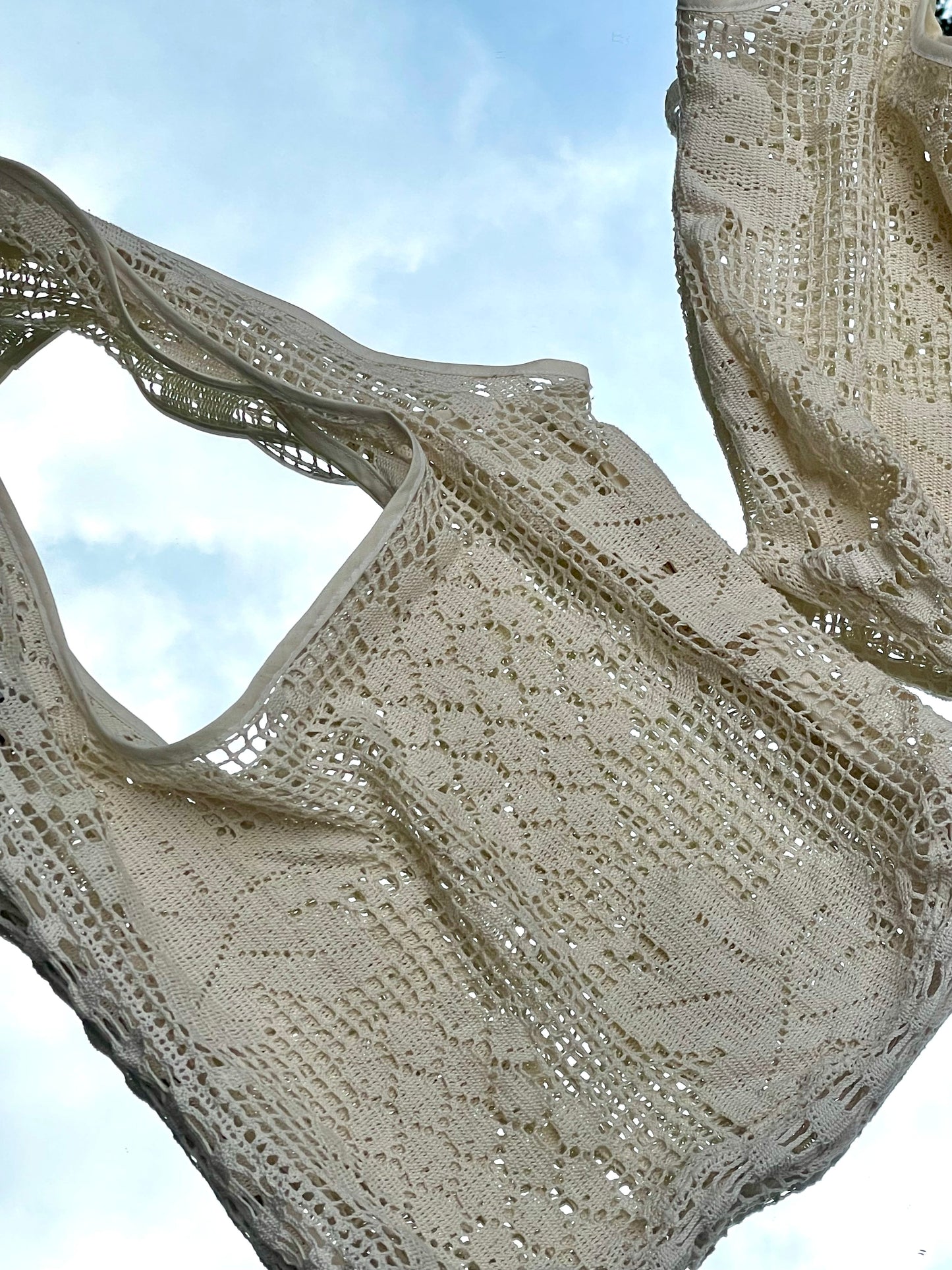 Filet Lace Bag Caroline
