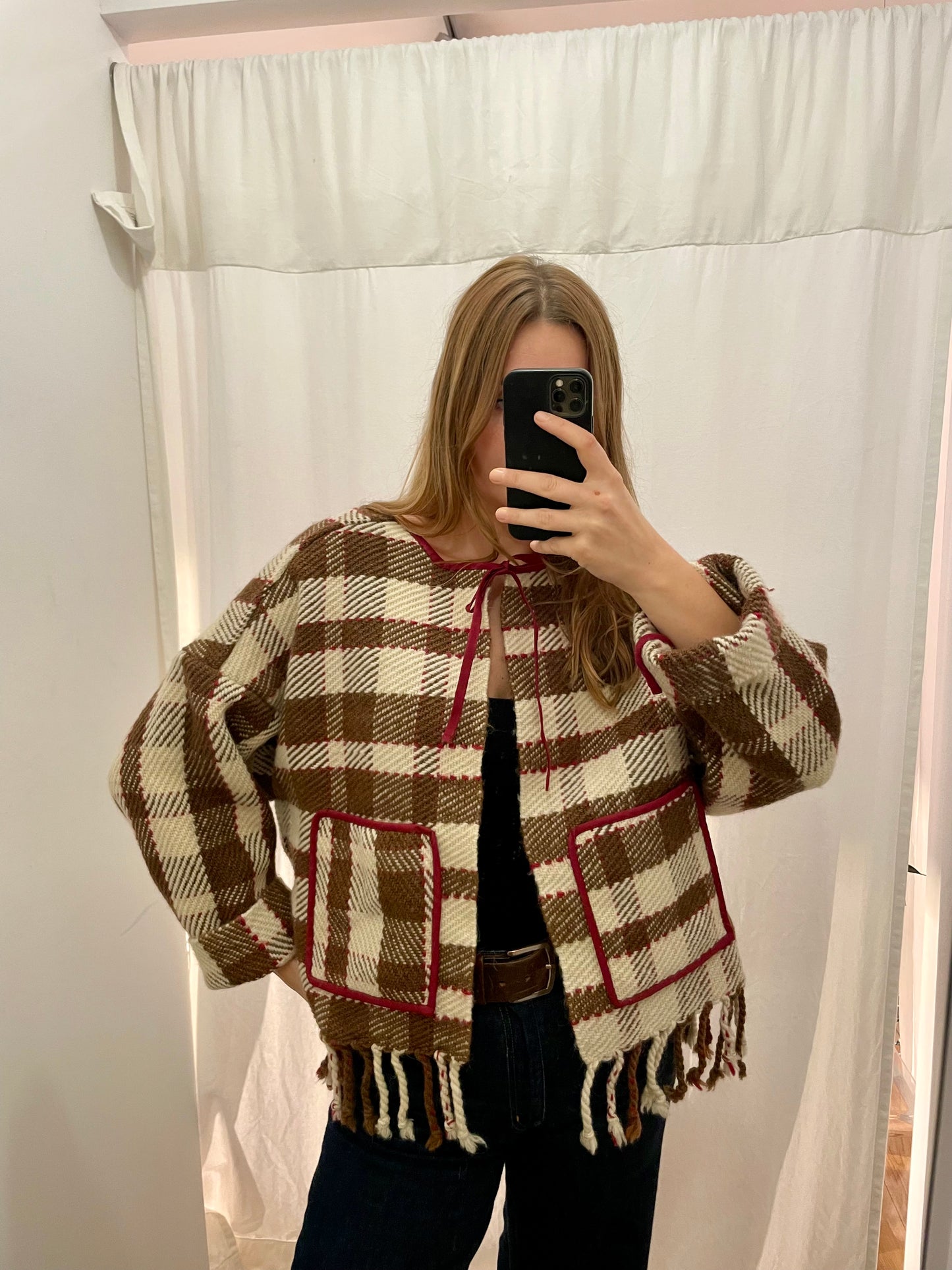 Jacke Emmi autumn tartan / S-XL