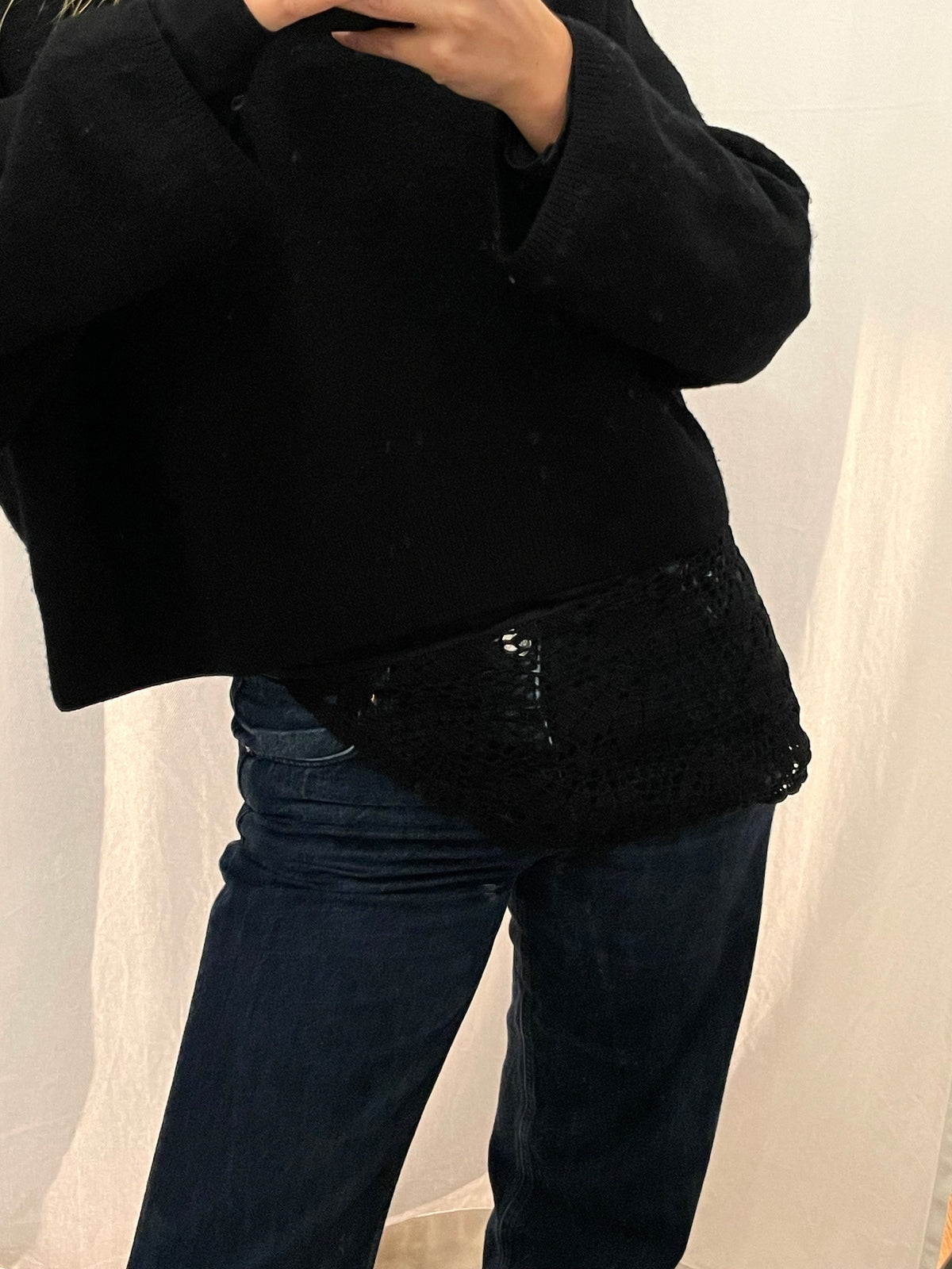 Filet Lace belt #15