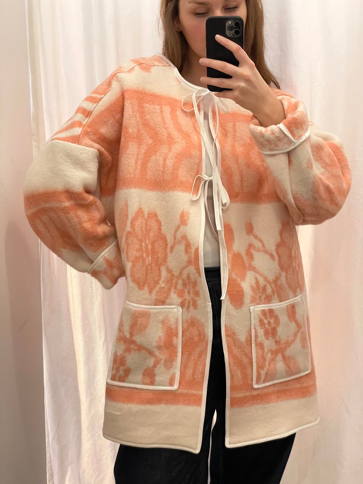 Jacke Emmi Long soft rosé / S-XL