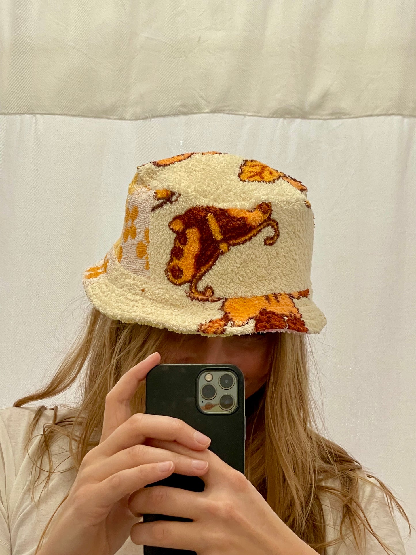 Reversible Bucket Hat fun patchwork