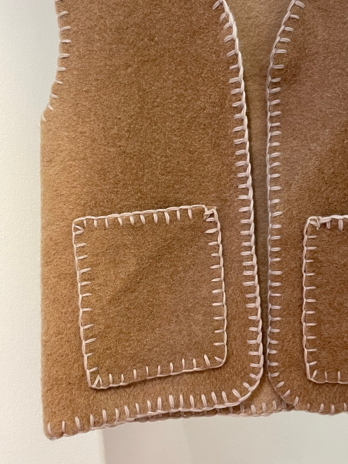 Weste Adan soft camel / L