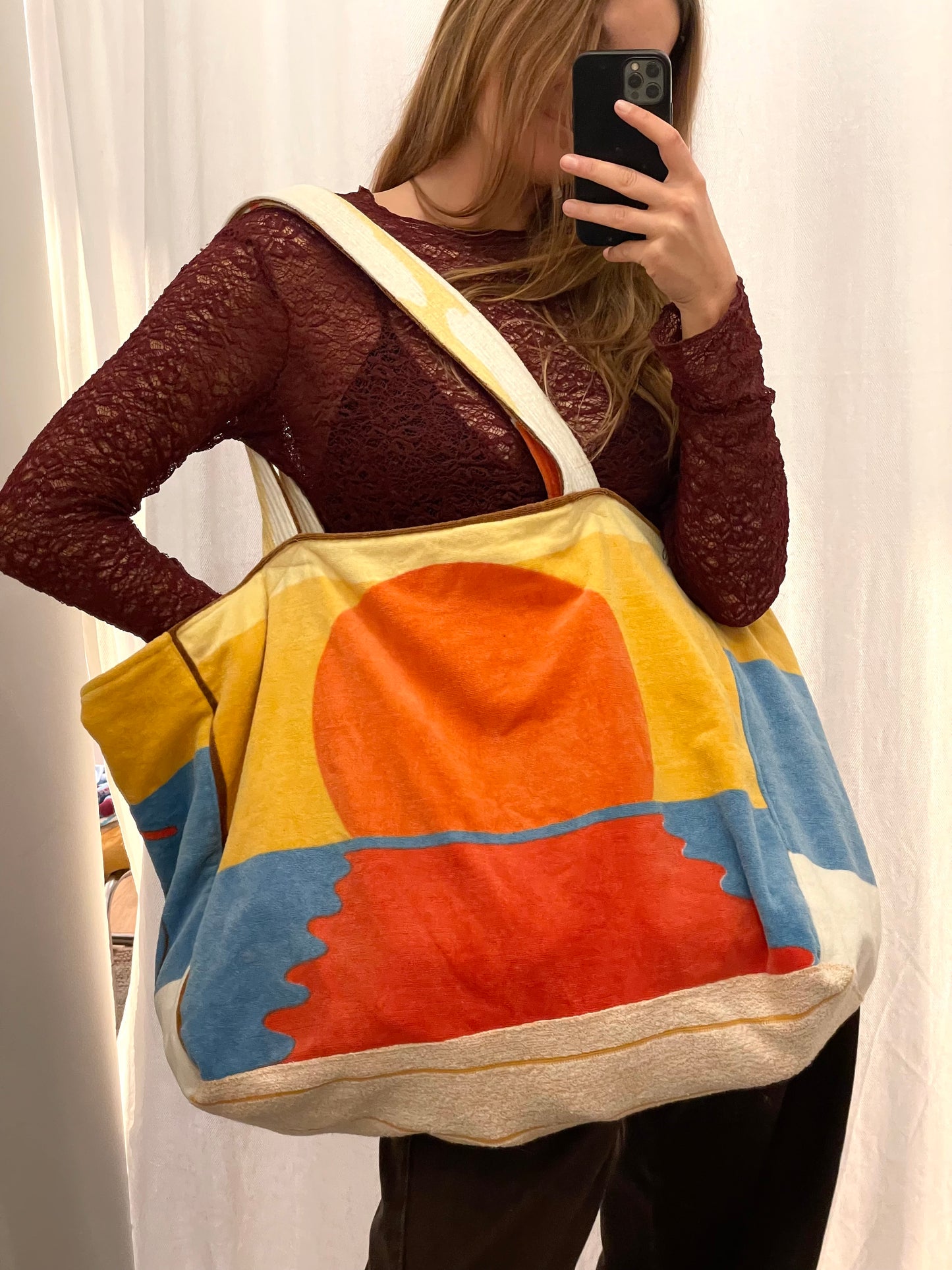 XXL Beach Bag sunset