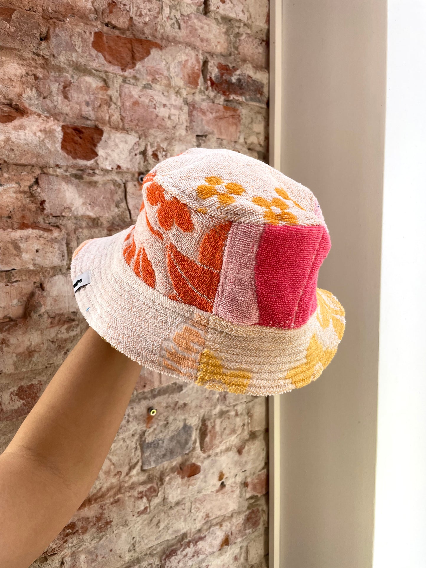 Reversible Bucket Hat pastell flower