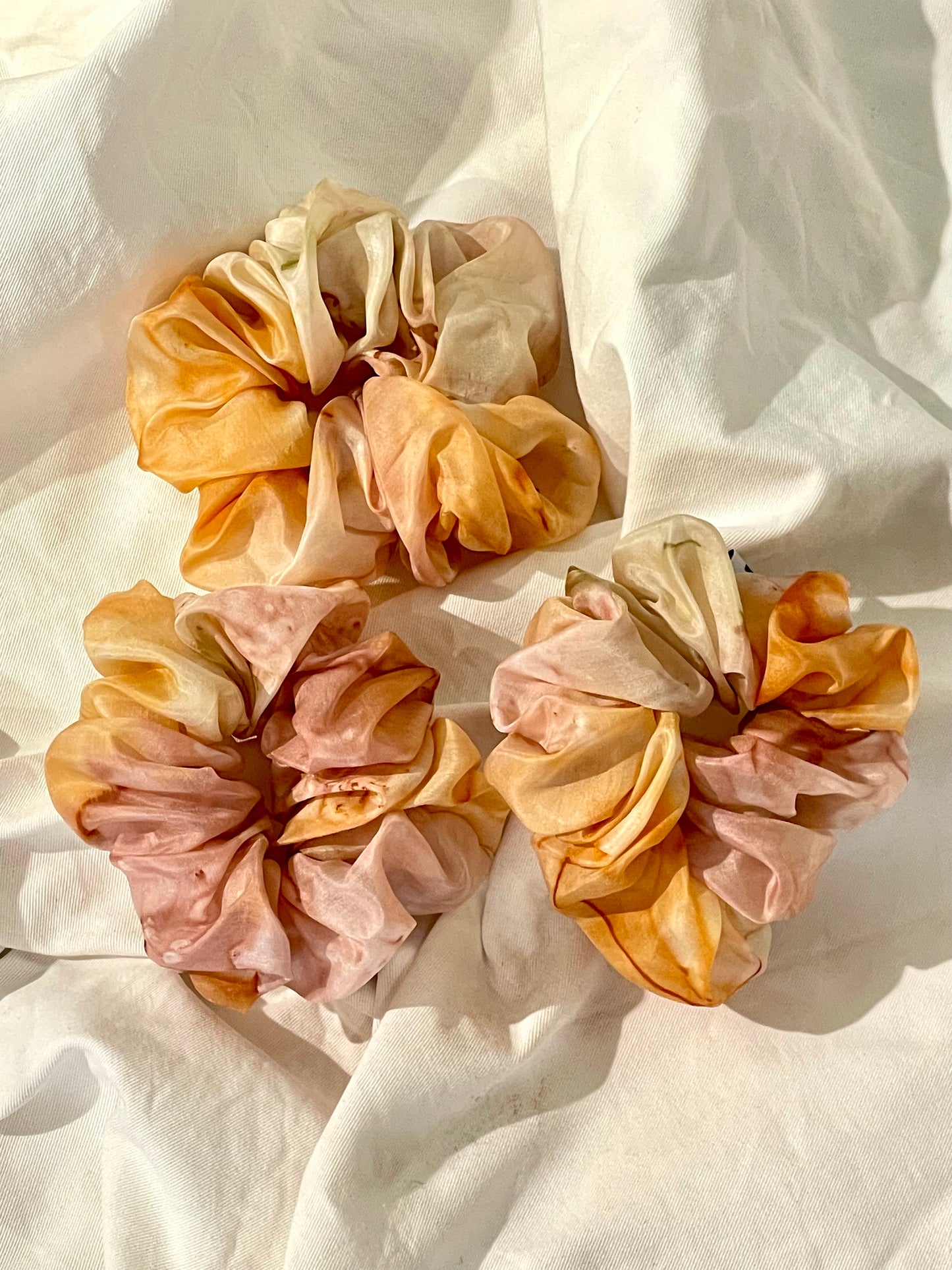 Scrunchie warm pastell