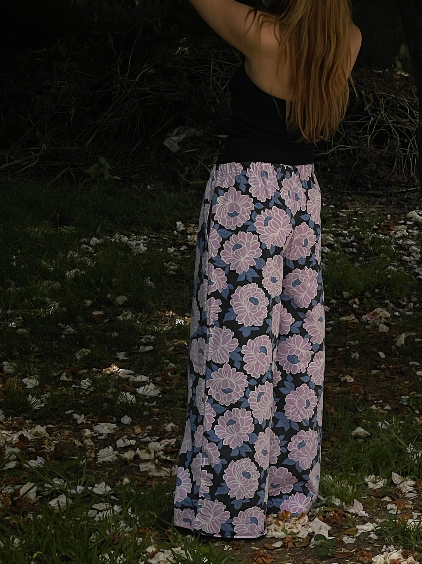 Pants flieder rose