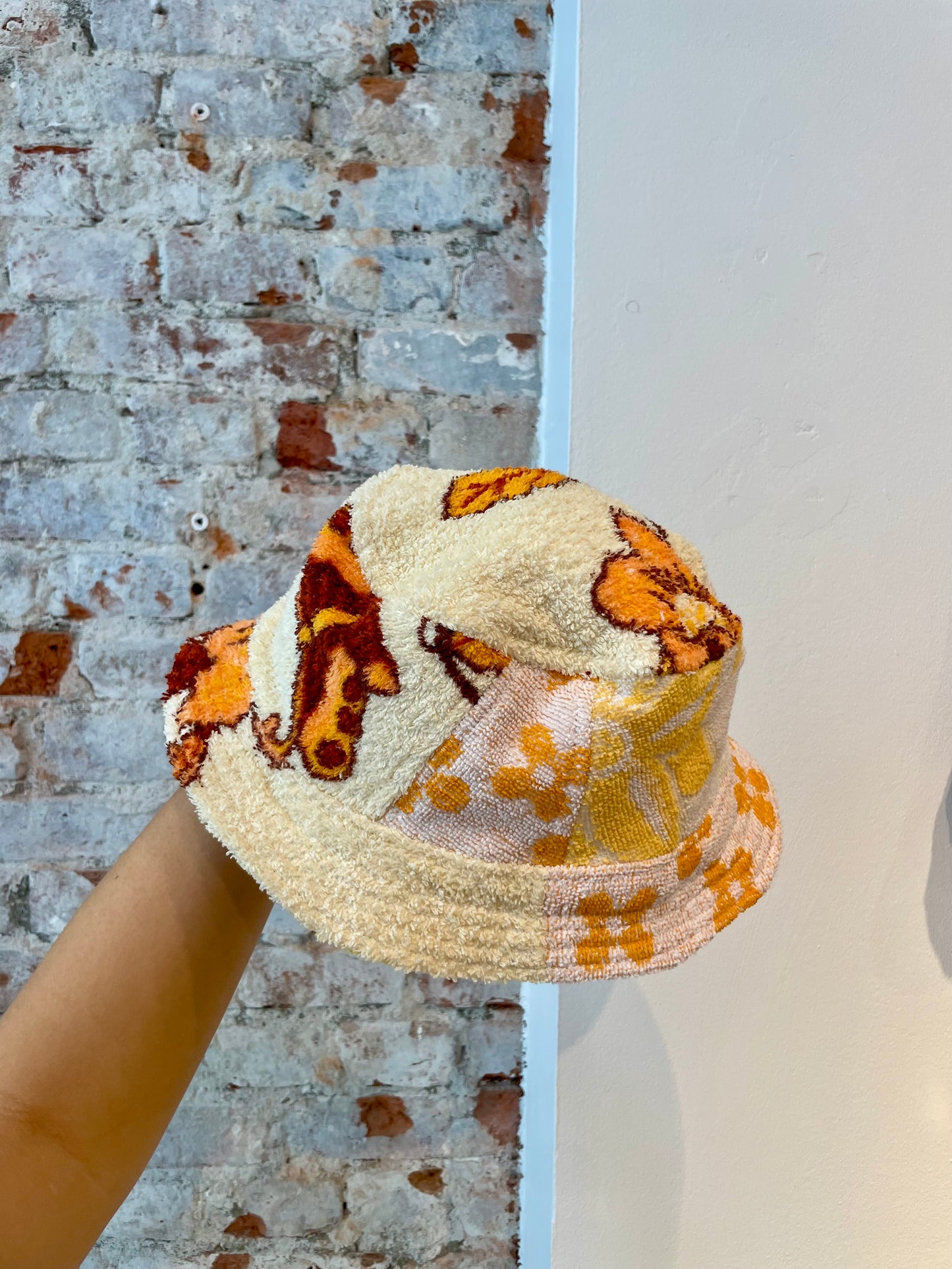 Reversible Bucket Hat fun patchwork