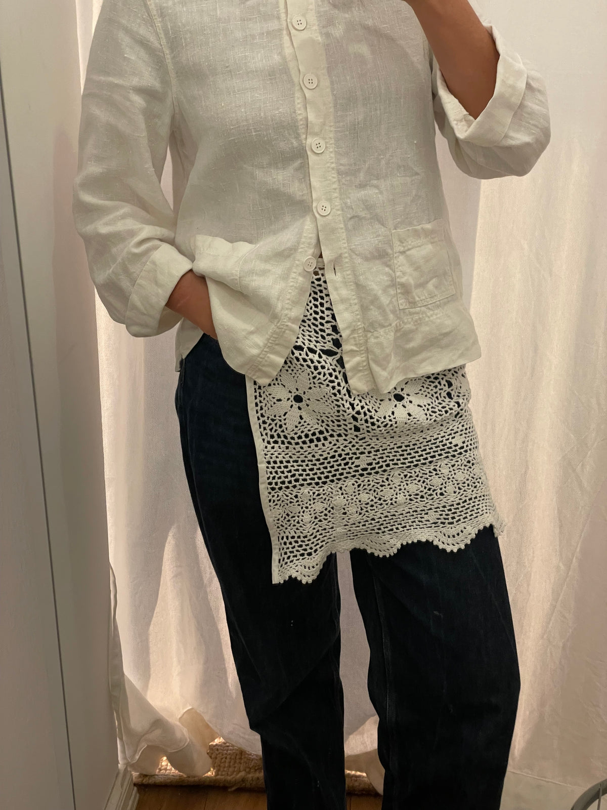 Filet Lace belt #3