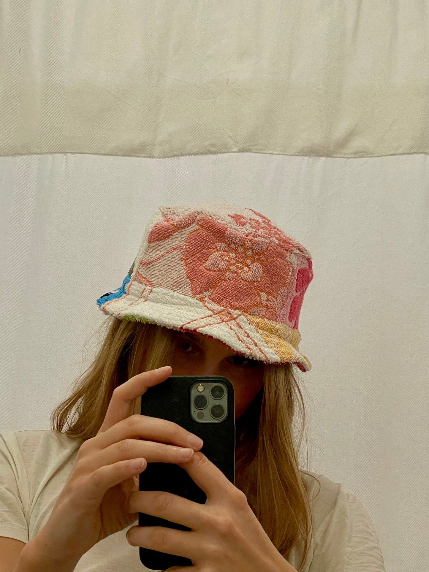 Reversible Bucket Hat rose garden