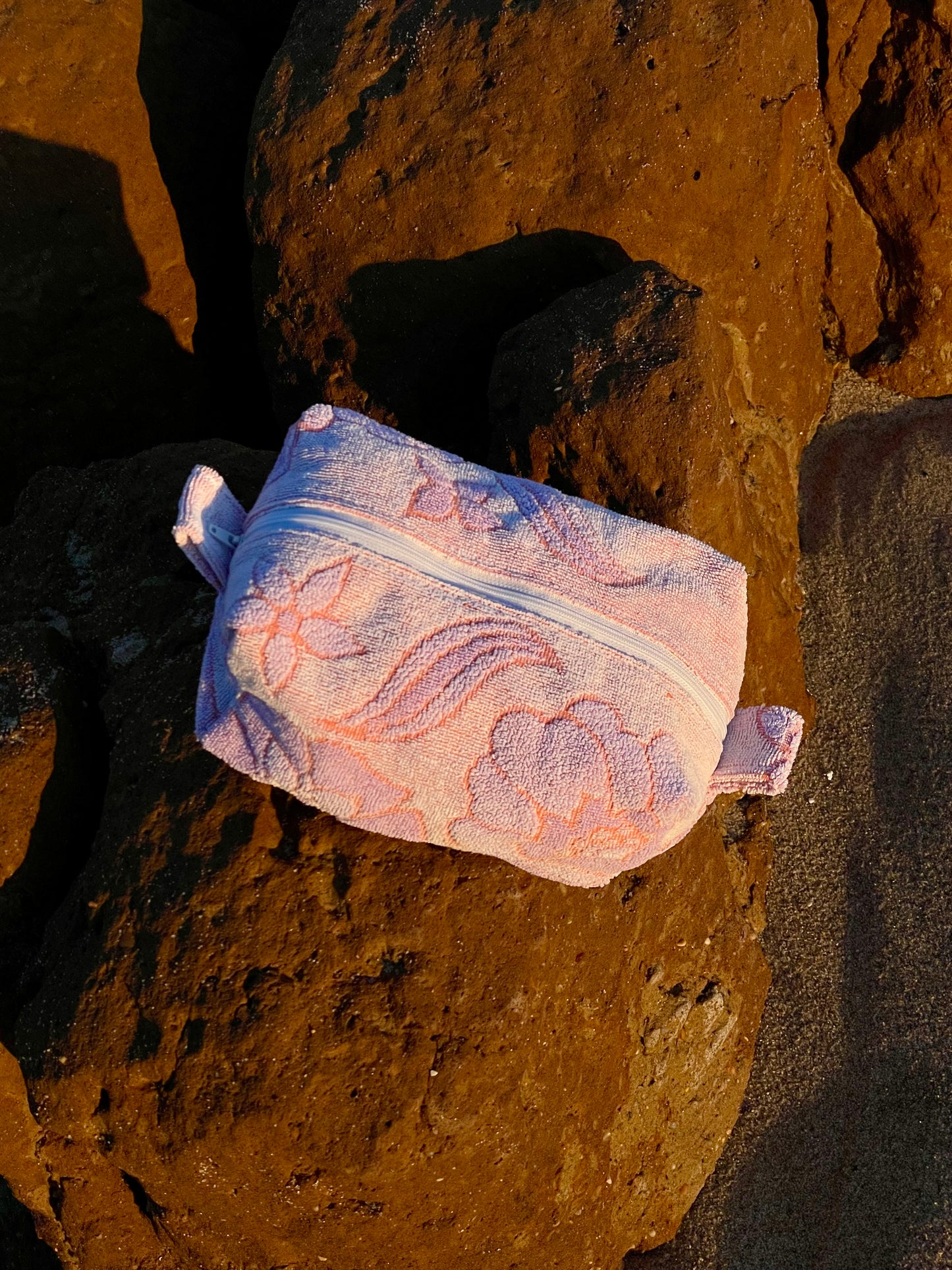 Cosmetic bag romantic ornament
