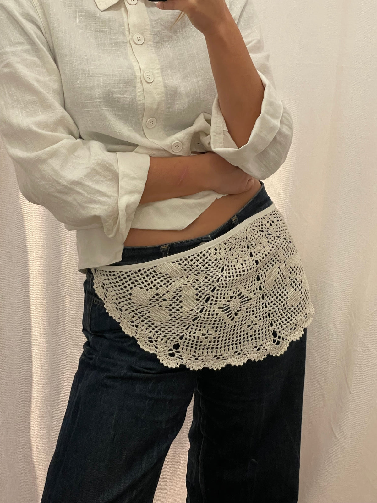 Filet Lace belt #5