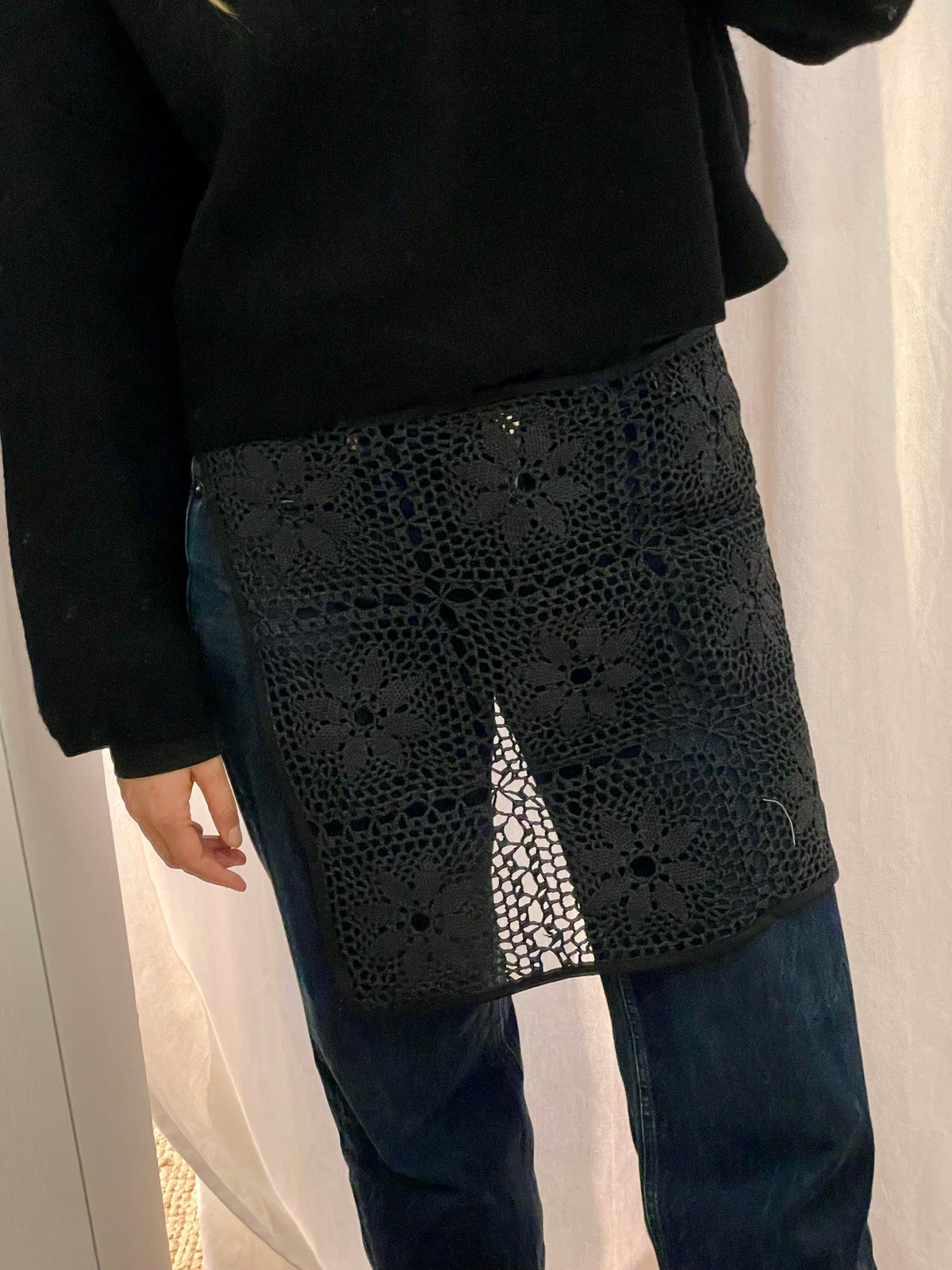 Filet Lace belt #11