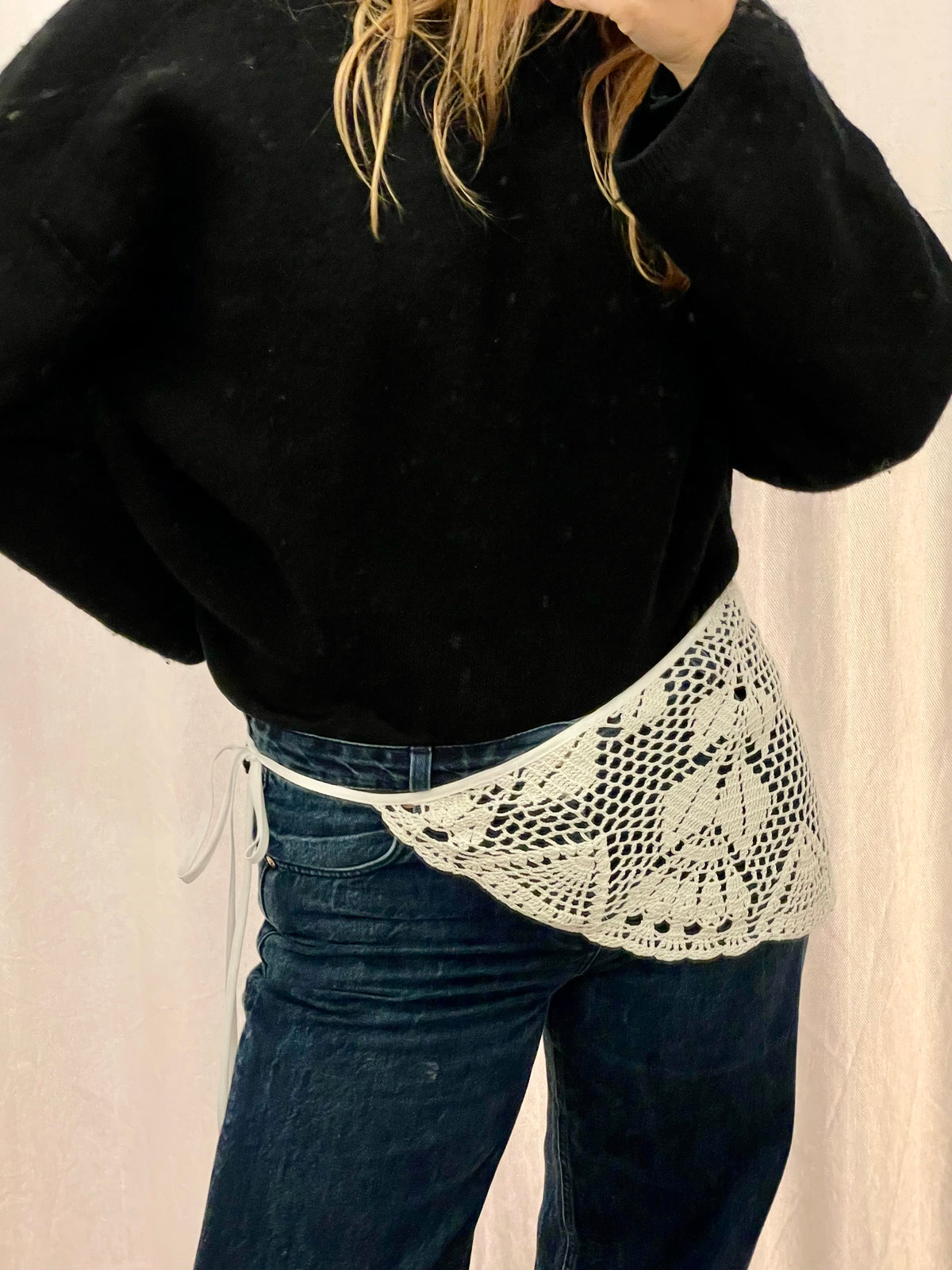 Filet Lace belt #16