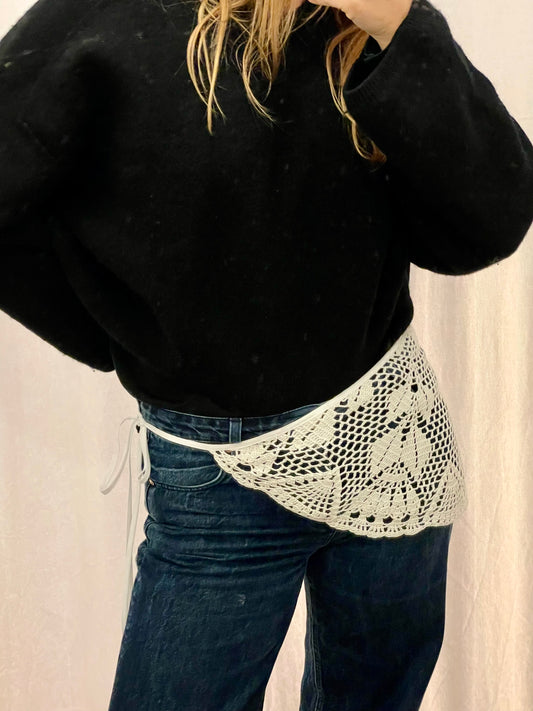 Filet Lace belt #16