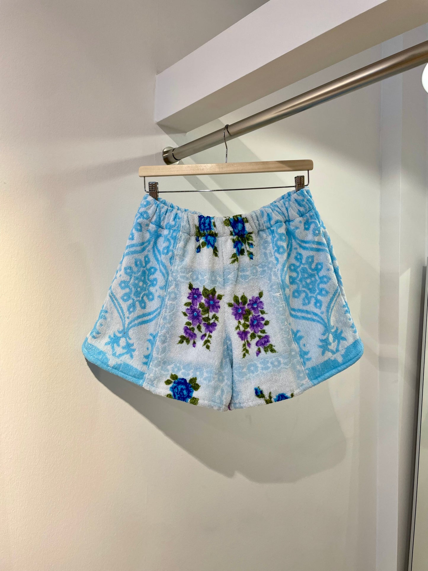 Frottee Shorts aqua wish / XL/XXL
