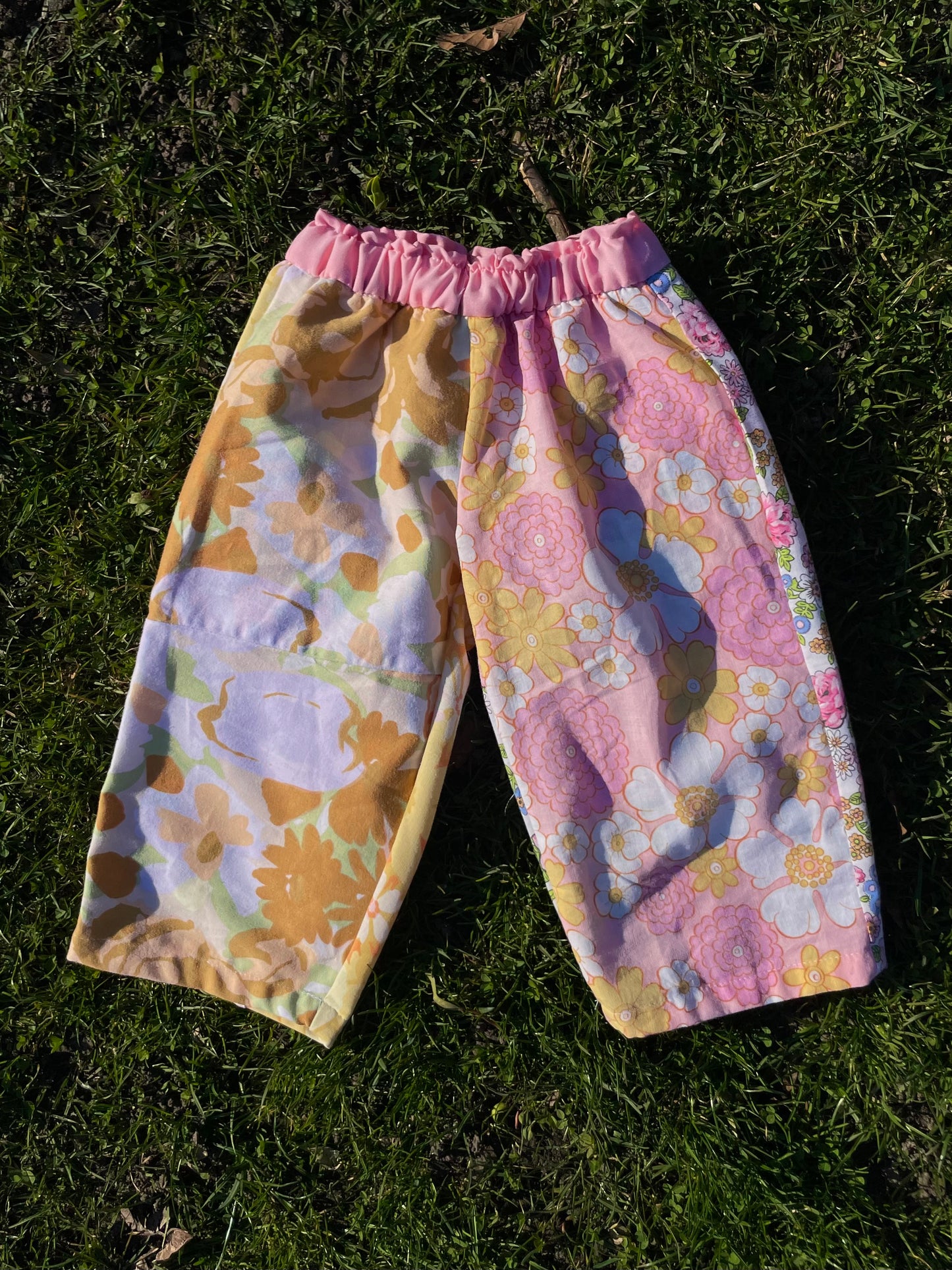 Kids pants pastel blossom - 2y/92-98cm