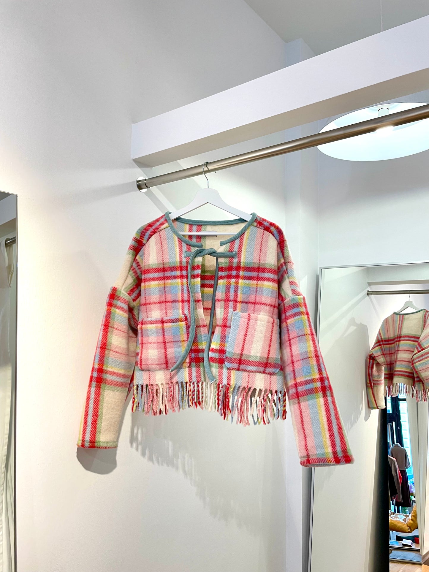 Jacke Emmi colorful tartan/ S-XL