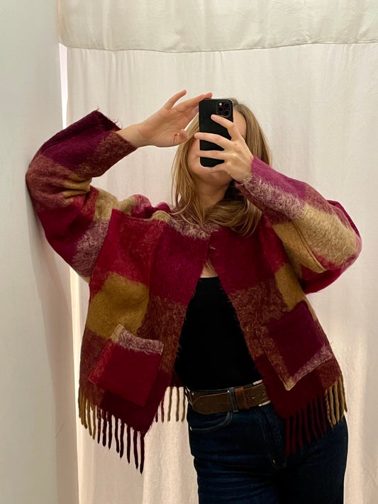 Jacke Emmi red wine / S-XL