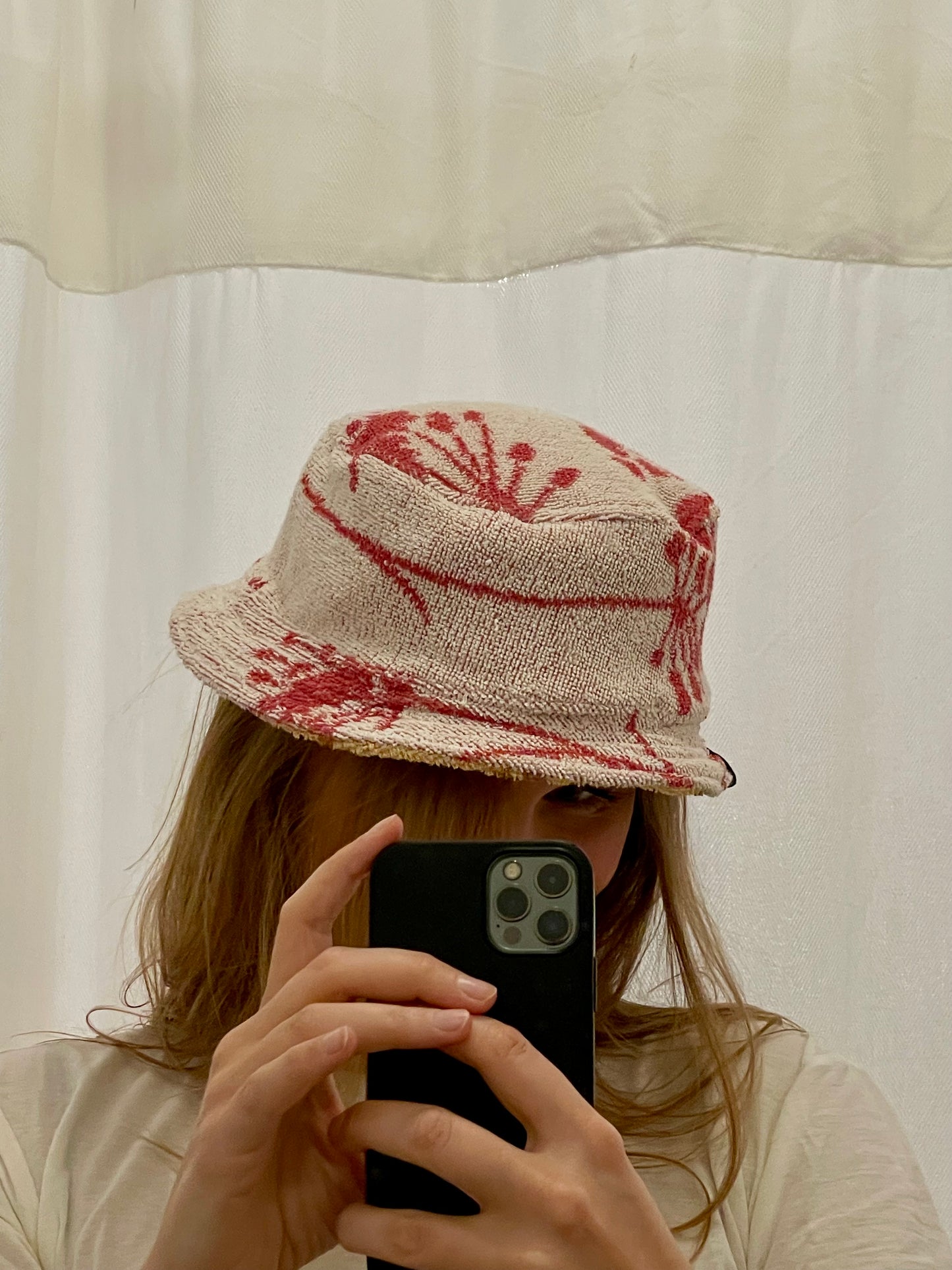 Reversible Bucket Hat tones of earth