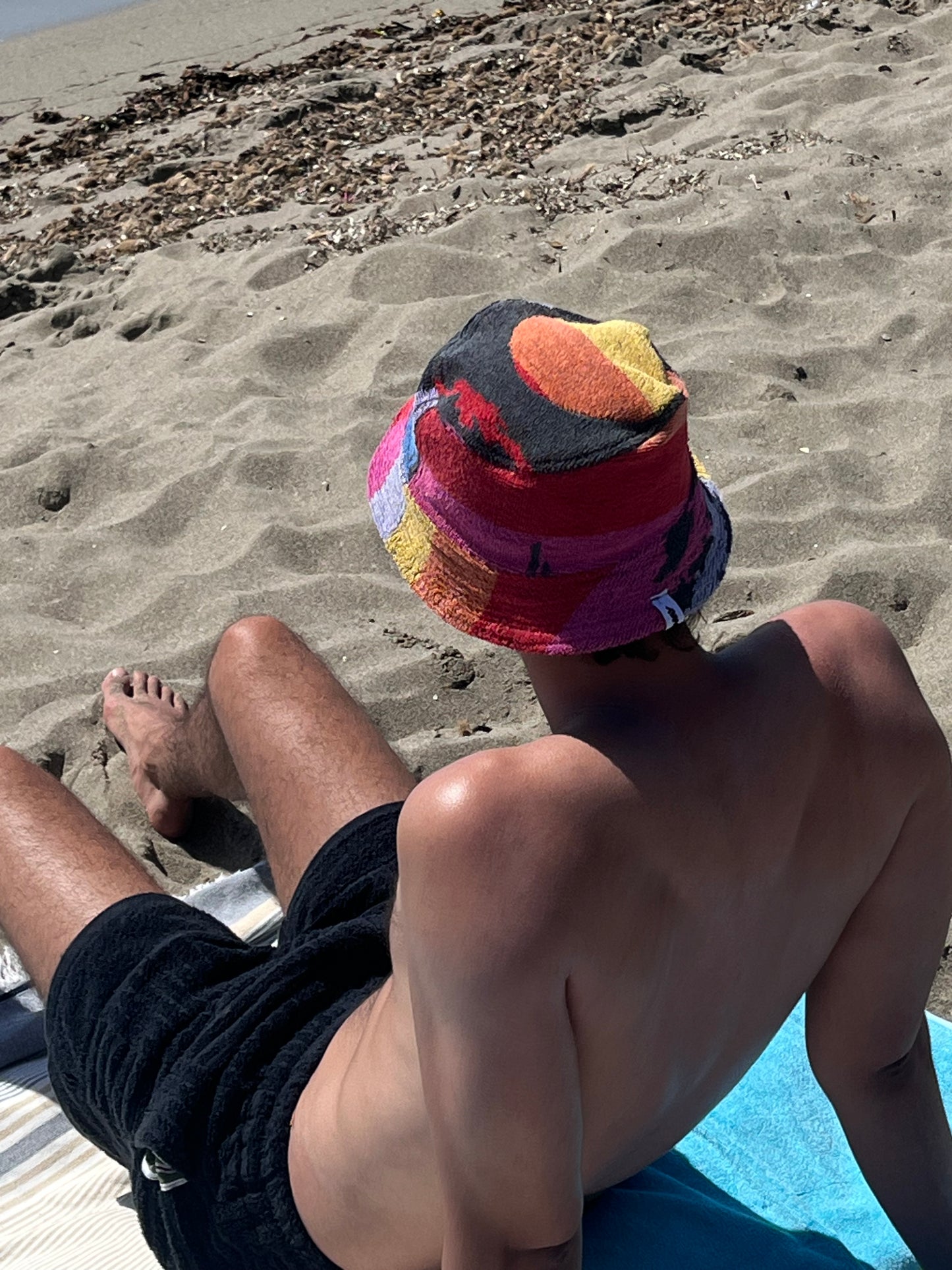 Reversible Bucket Hat sunset