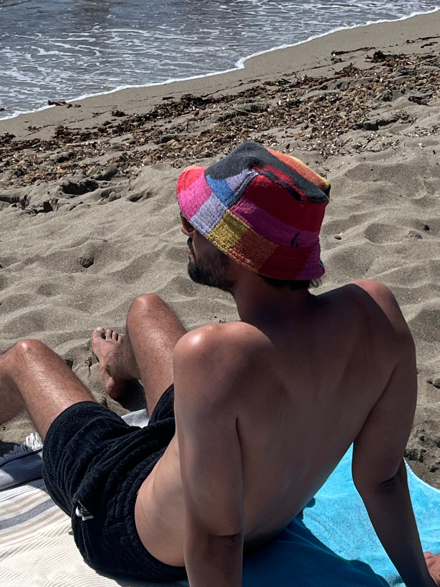 Reversible Bucket Hat sunset