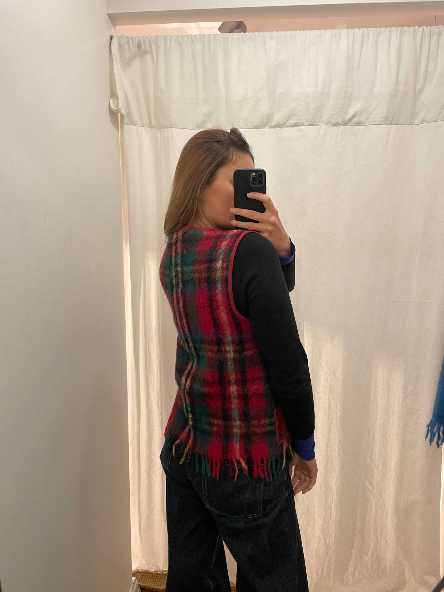 Weste Adan fresh tartan / XS/S