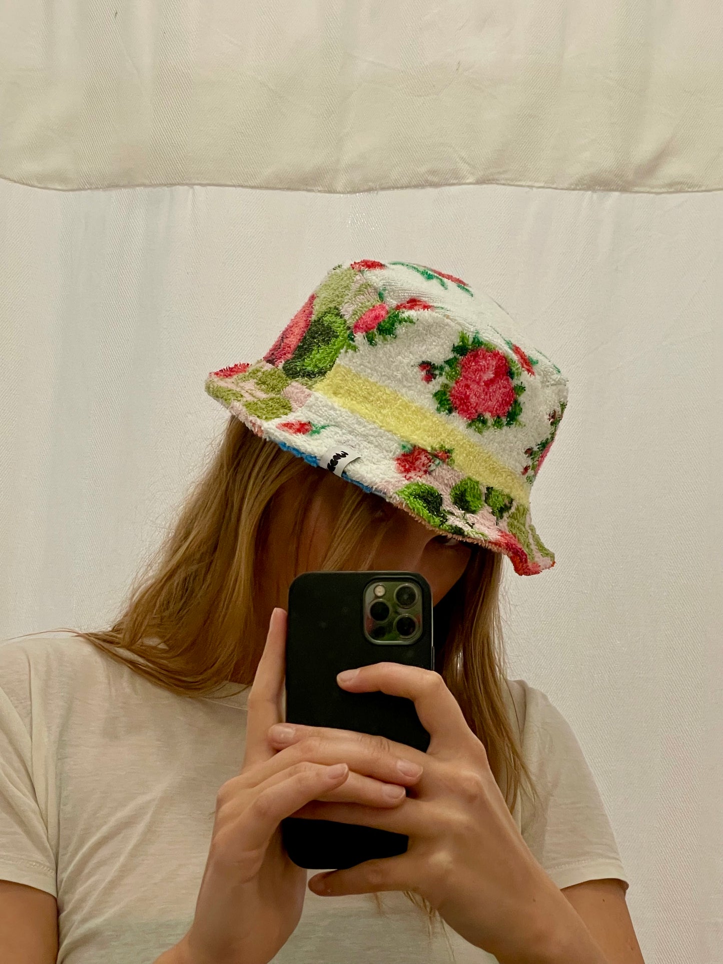 Reversible Bucket Hat rose garden