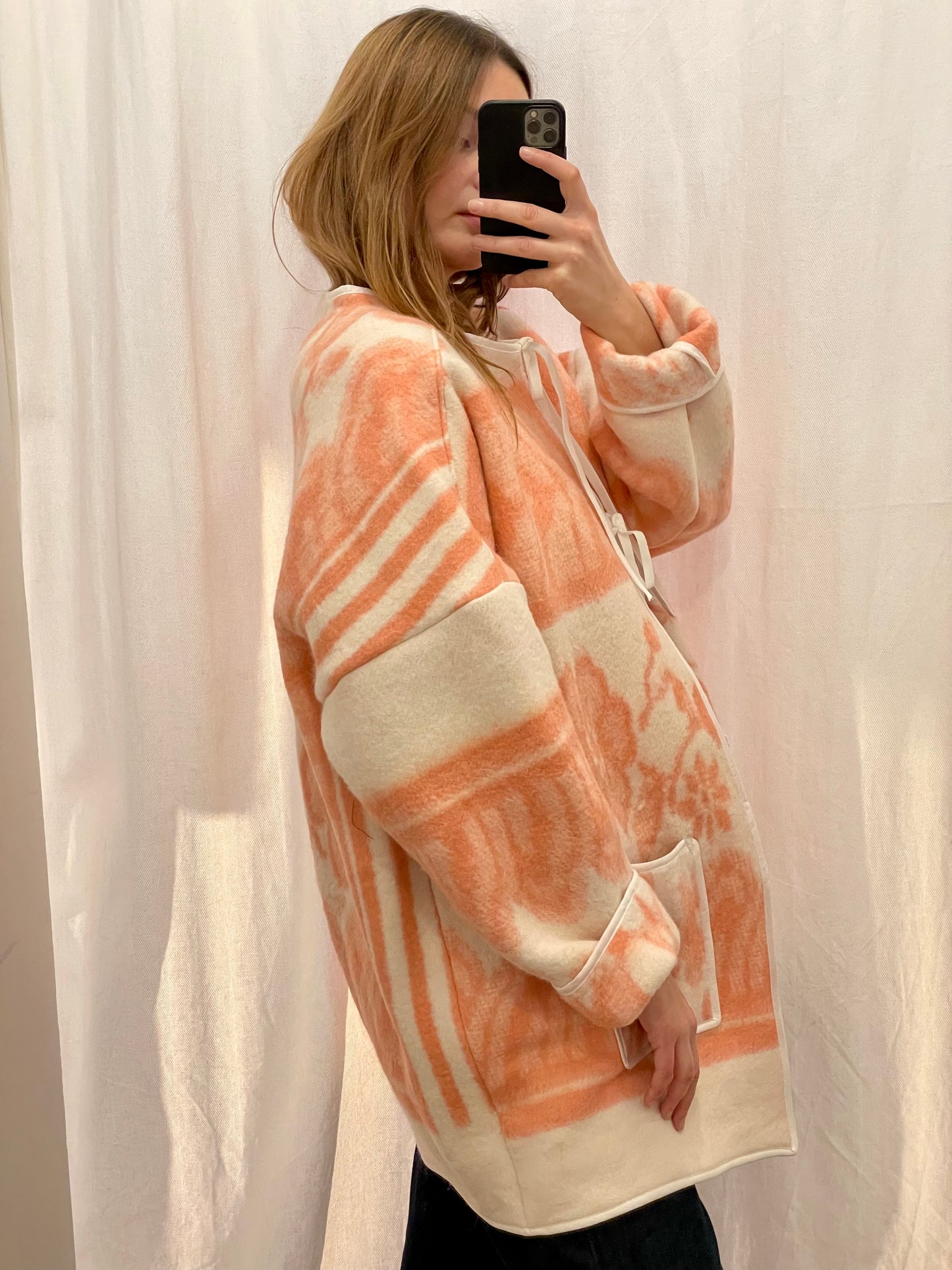 Jacke Emmi Long soft rosé / S-XL