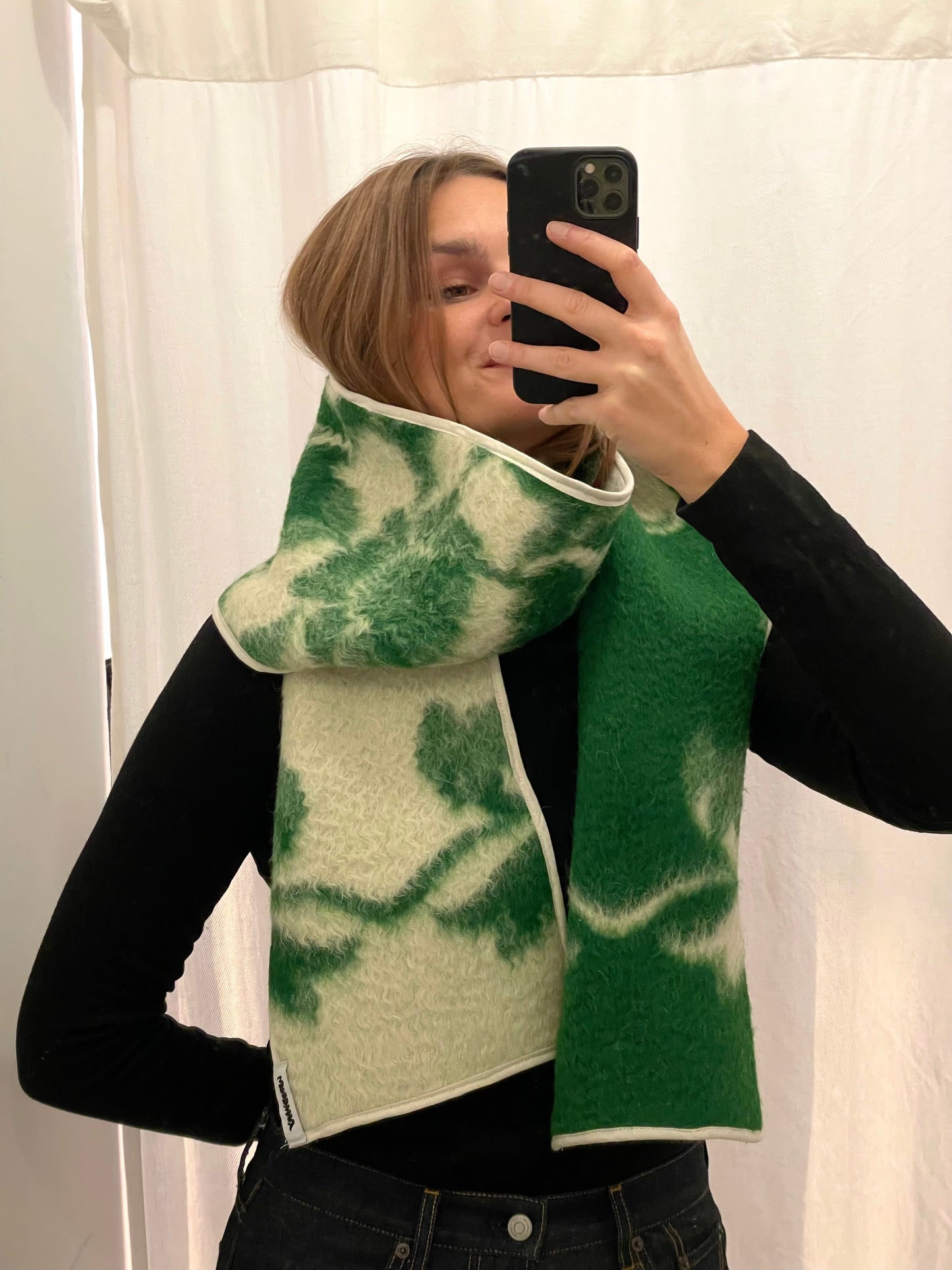 Scarf warm clover