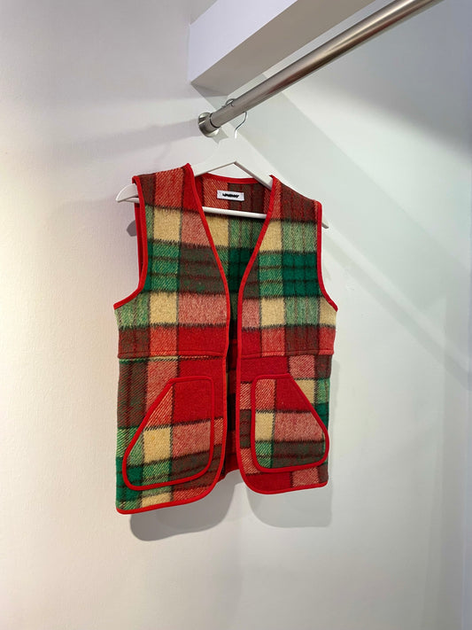 Weste Adan fire tartan S